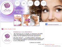 Tablet Screenshot of ladies-studiourody.pl